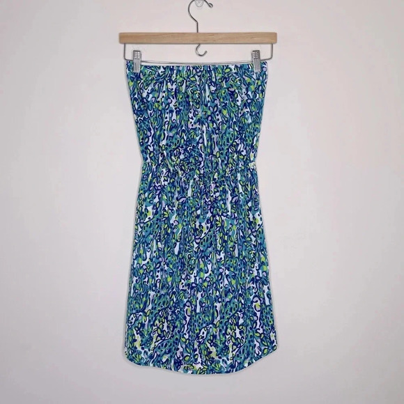 Lilly Pulitzer Windsor Strapless Pull-on Dress Size XS - Picture 4 of 10